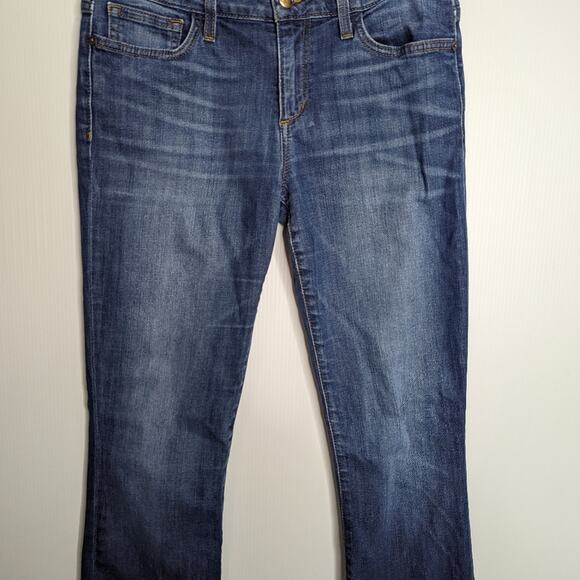 Joe's Jeans Nevaeh Slim Fit Mini Boot Women's Size 28 Distress Wash - Picture 7 of 8